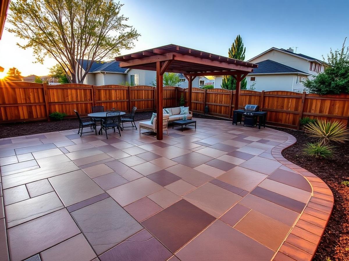 Backyard Patio
